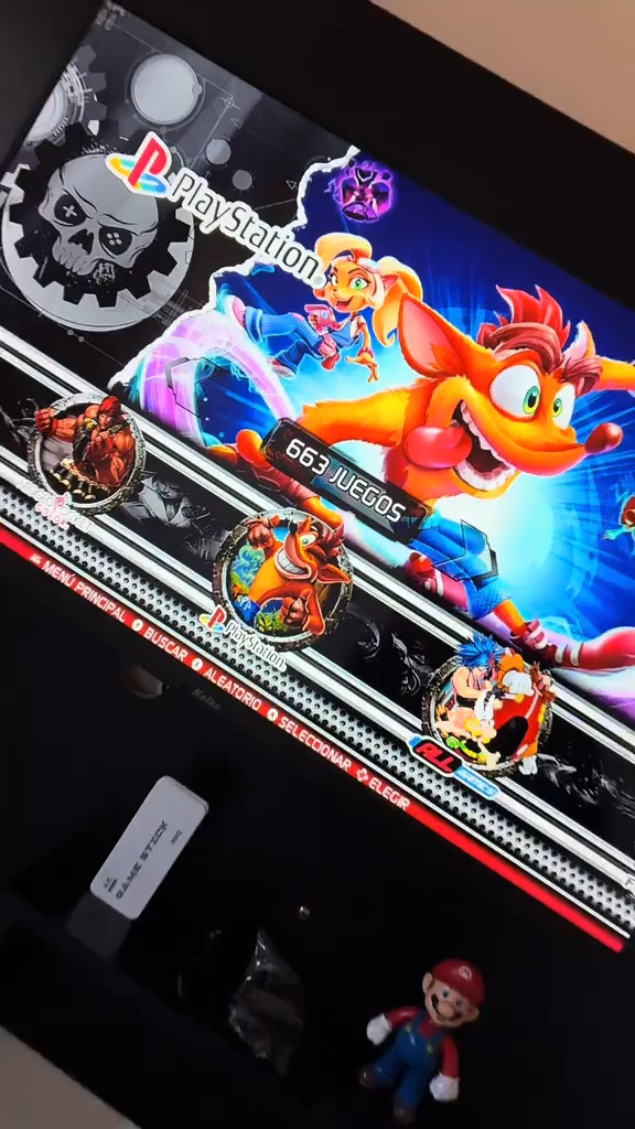 Game Stick M15 PRO MAX – Consola Retro +21.000 Juegos con 650 Juegos PS1 y Mandos Tipo PS5 - Miniatura del video