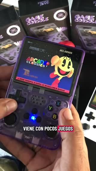 Consola Retro Portátil R36S PRO con +30.000 Juegos – Pantalla HD, Batería de Larga Duración y Emuladores Clásicos - Miniatura del video