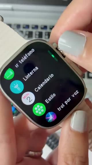 Smartwatch Ultra 5 Serie 11 con Respuesta a WhatsApp e Inteligencia Artificial y funciones avanzadas - Miniatura del video
